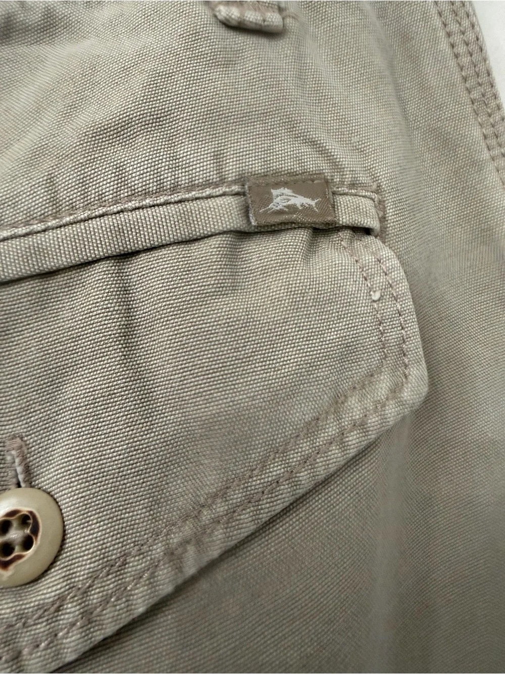 Tommy Bahama Relax Khaki Straight-Leg Chinos Size36 Pants